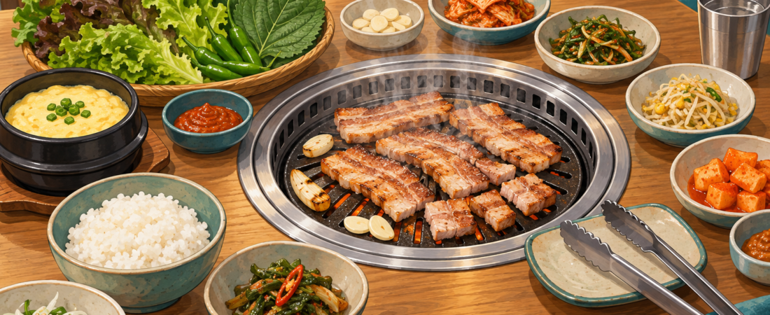 Korean BBQ for Beginners: Ordering, Grilling and Making Ssam