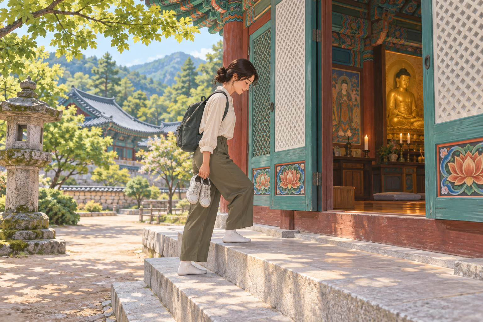 Korean Temple Etiquette: A Respectful First Visit